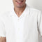 Cotton Structured Camp Collar Shirt