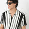 Camp Collar Half Sleeve Striped Retreat Shirt