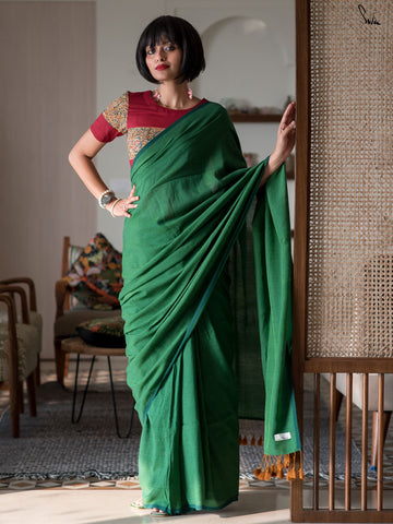 Green Queen Saree