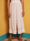 Solid Ivory Modal Palazzo Pants