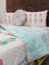Spring Time Block Printed Cotton Quilt