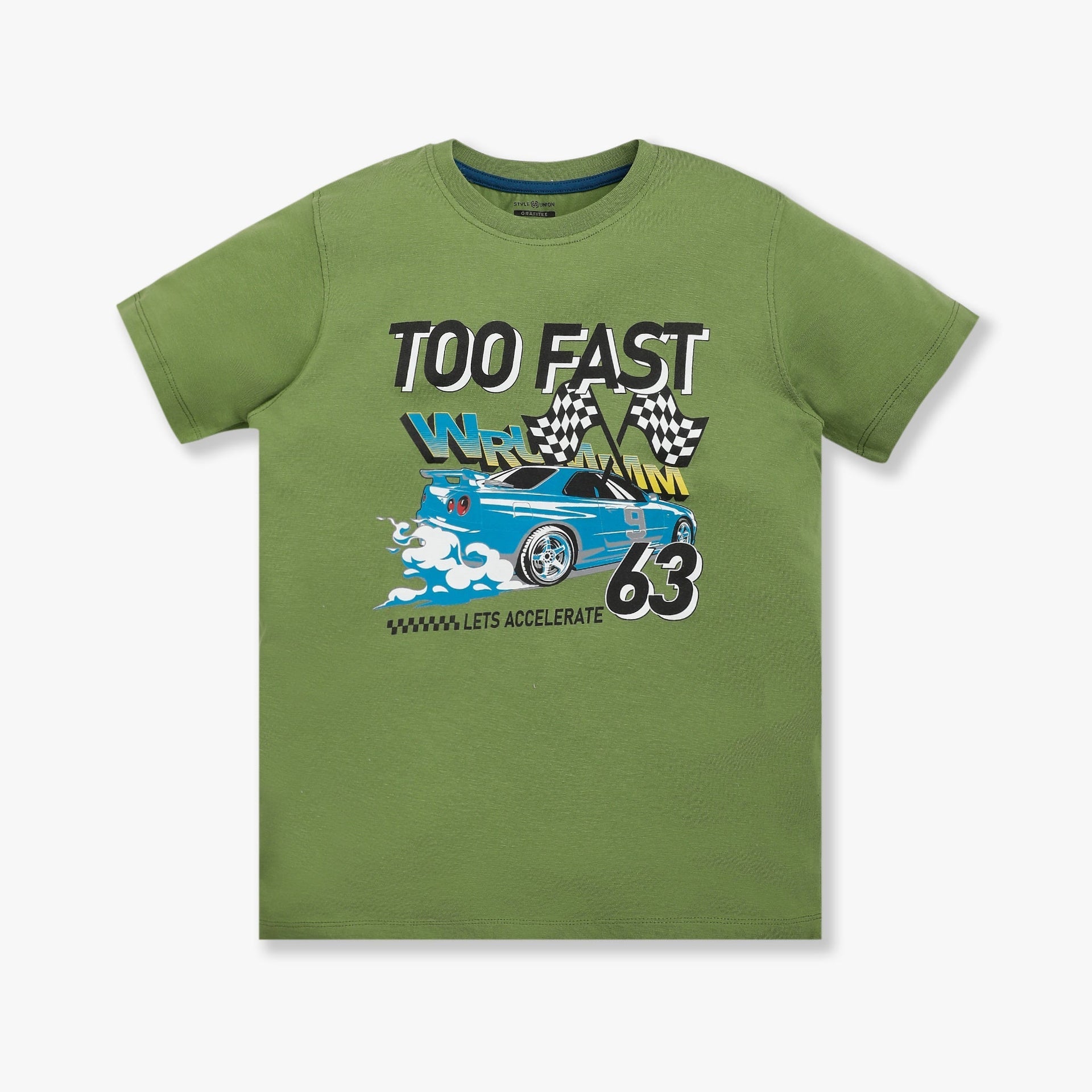 Boys Regular Fit Graphic T-Shirt