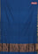 Bengal soft cotton saree cs blue and maroon with plain body and zari woven border