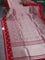 Banarasi katan silk saree maroon with allover zari woven brocade weaves and zari woven butta border