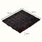Checkered Bamboo Trivet Set of 2- Brown