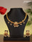 Antique attigai necklace with kemp stones and pearl hangings