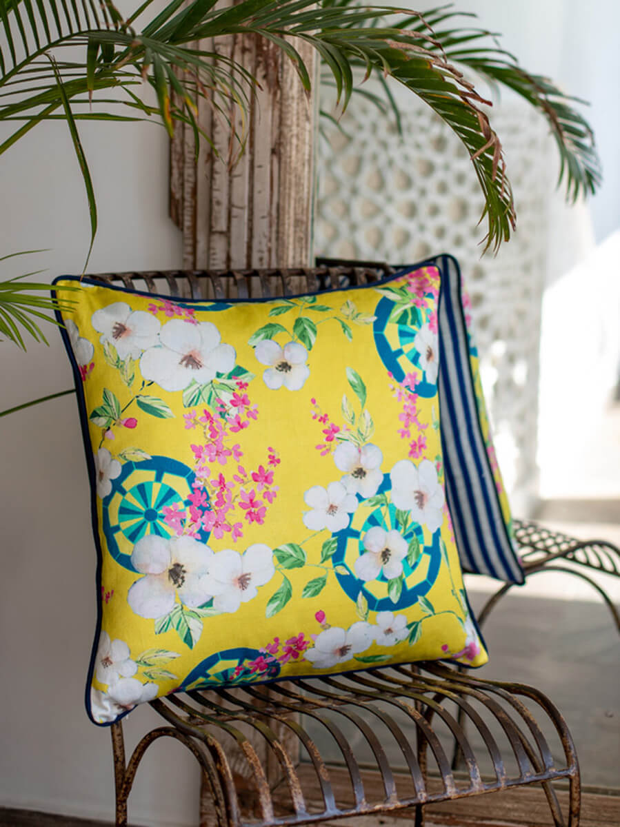 Tsubaki Cotton Cushion Cover