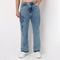 Emblished Cropped Anti Fit Jeans