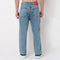 Emblished Cropped Anti Fit Jeans