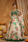 Cape Style Floral Designer lehenga