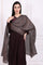 Brown Paisley Wool Shawl