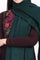 Green Textured Acrylic Winter Shawl
