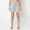 Above Knee Animal Print Lounge Shorts