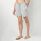 Above Knee Animal Print Lounge Shorts