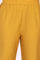 Yellow Embroidered Flared Kurta