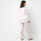 Cotton Printed Shirt with Pyjama Sleepwear Set