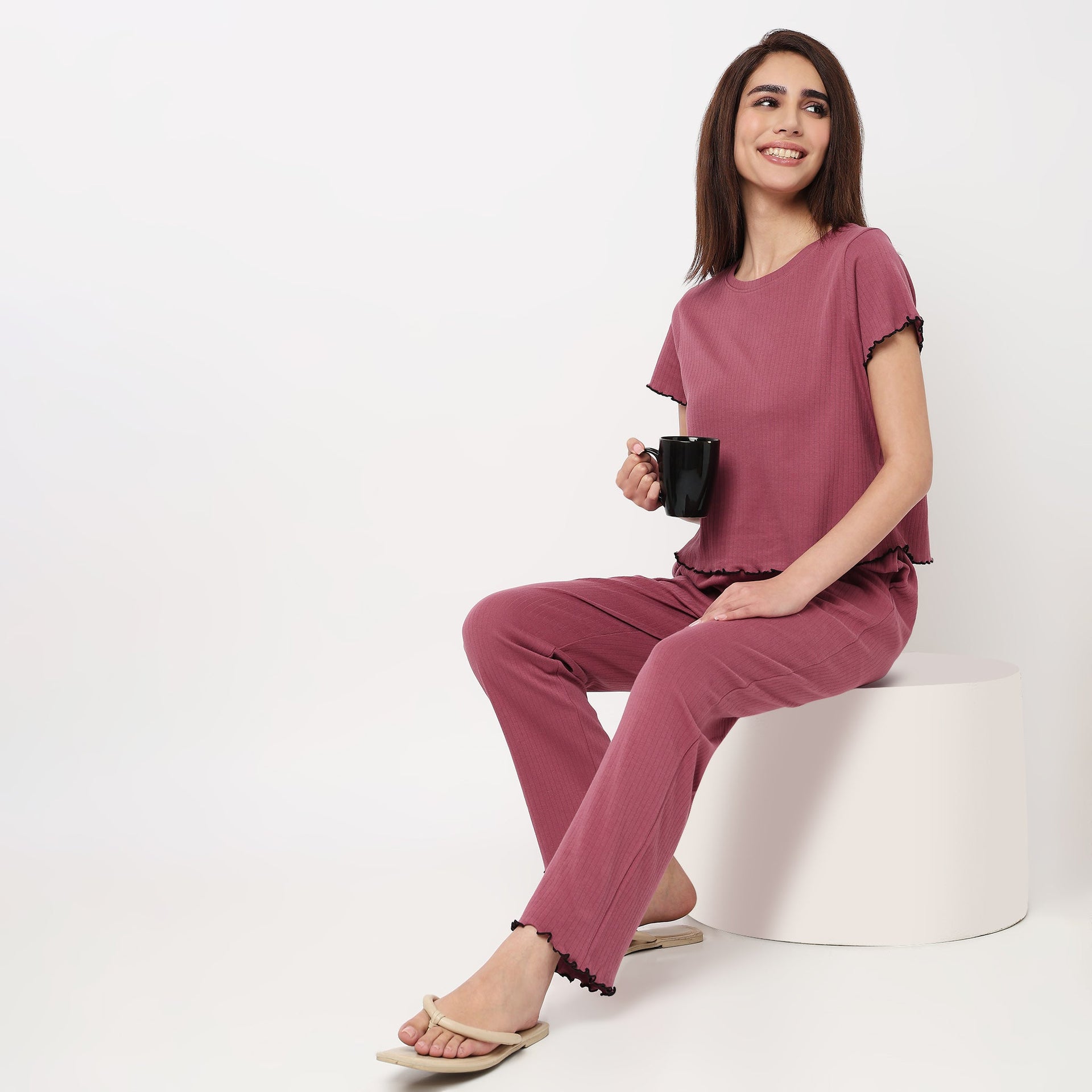 Cotton Top with Pyjama Sleepwear Sets