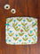 Tiny Tulip Block Print Cotton Wallet