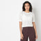 Betty Cropped Fashion Round Neck Tee