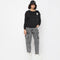 Comfort Fit Printed Sweat Tee