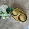 Gift Tray Bowls Brass and Copper Gift Set, Tray and 2 bowl