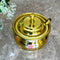 Brass Ghee Pot with lid and spoon, ghee serving container