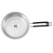 Brass Fry Pan, Brass Saucepan with khalai Silver Coating Inside.