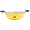 Brass Kadai with lid, Kadai for deep frying, cooking and with kalai lining inside