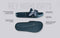 Breather Slides (Men Exclusive) : Teal-Grey