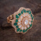 Kundan Finger Ring 167054