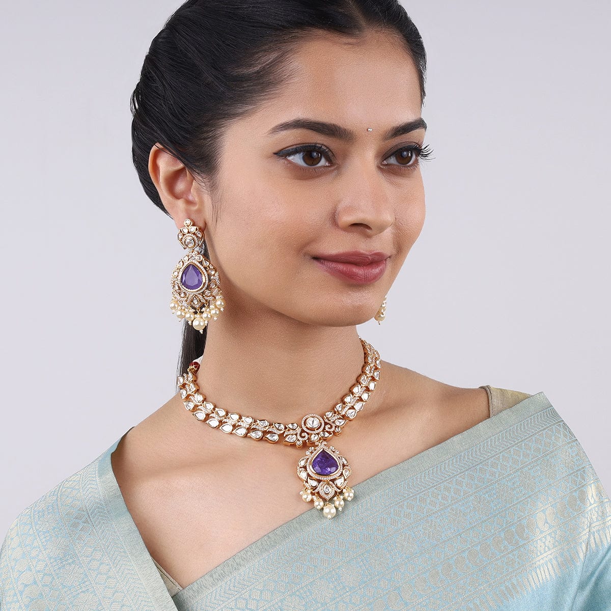 Kundan Necklace 156626