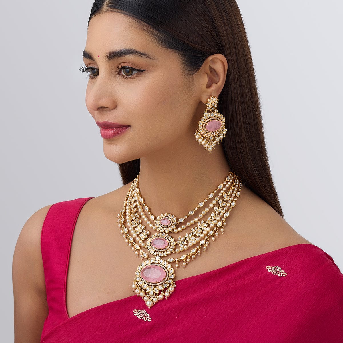 Kundan Necklace 158559