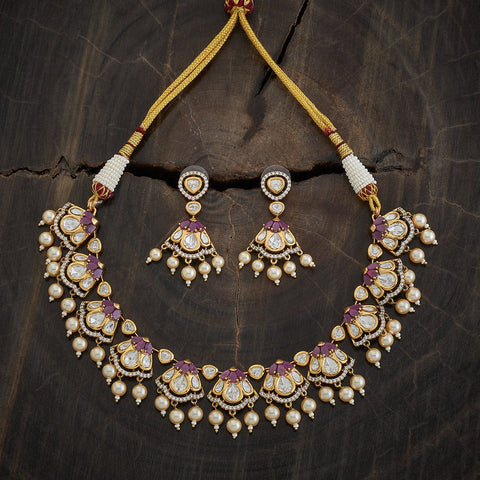 Kundan Necklace 173052