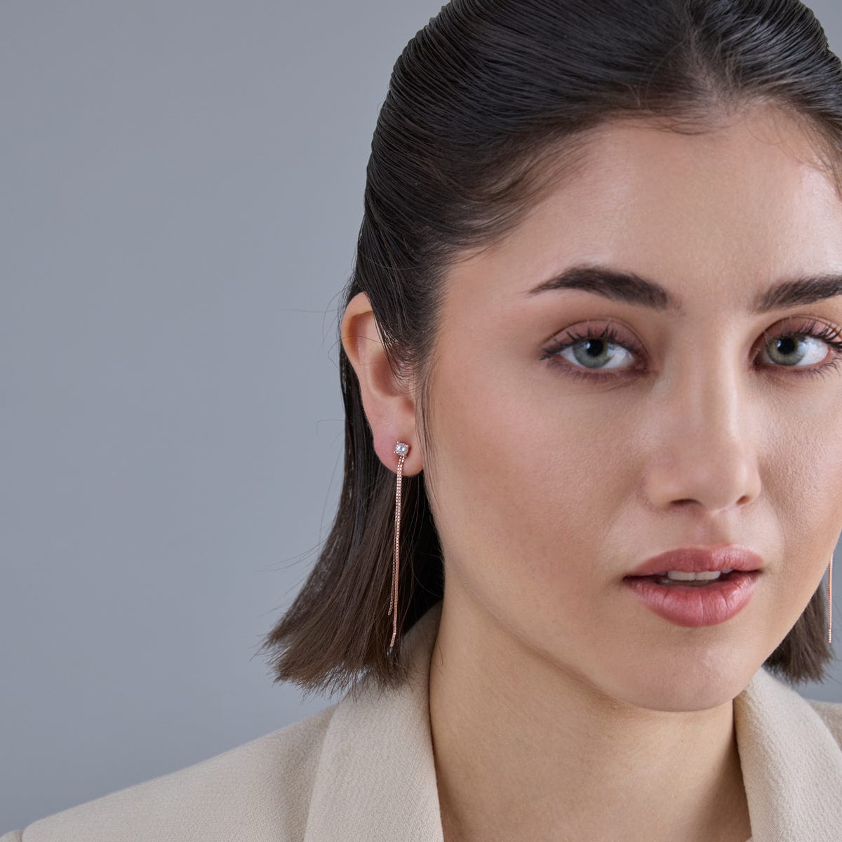 92.5 Silver Earring 183109