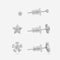 92.5 Silver Earring 194709