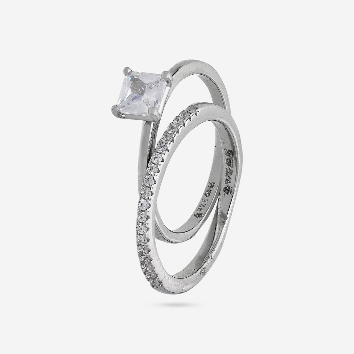 92.5 Silver Finger Ring 194136