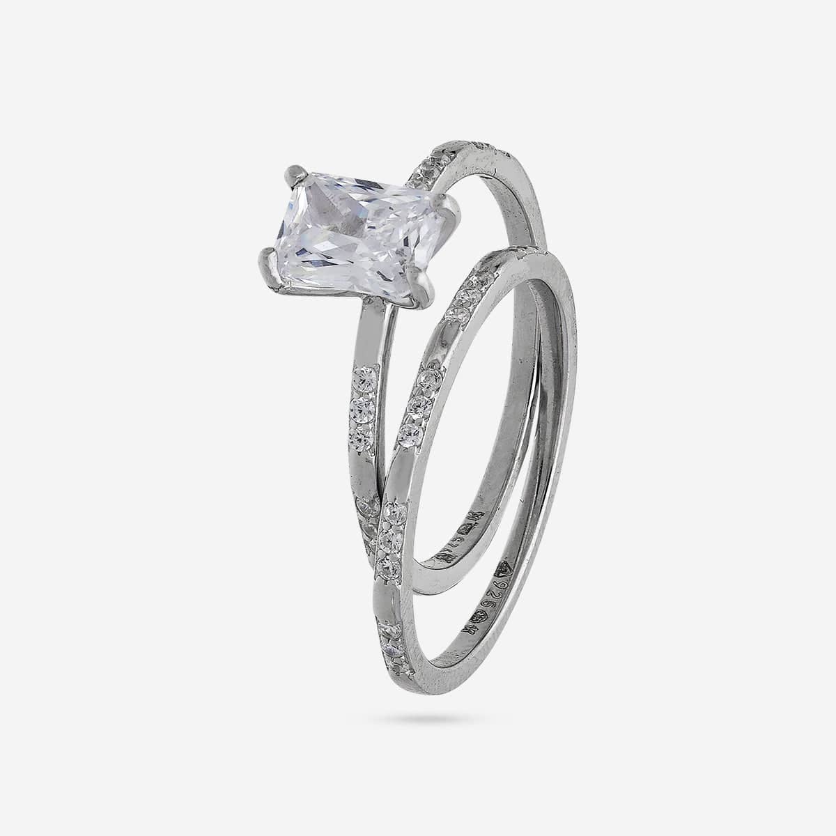 92.5 Silver Finger Ring 194137