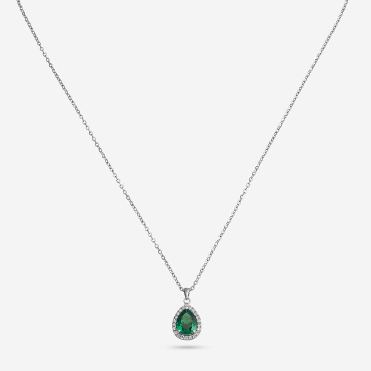 92.5 Silver Necklace 191508