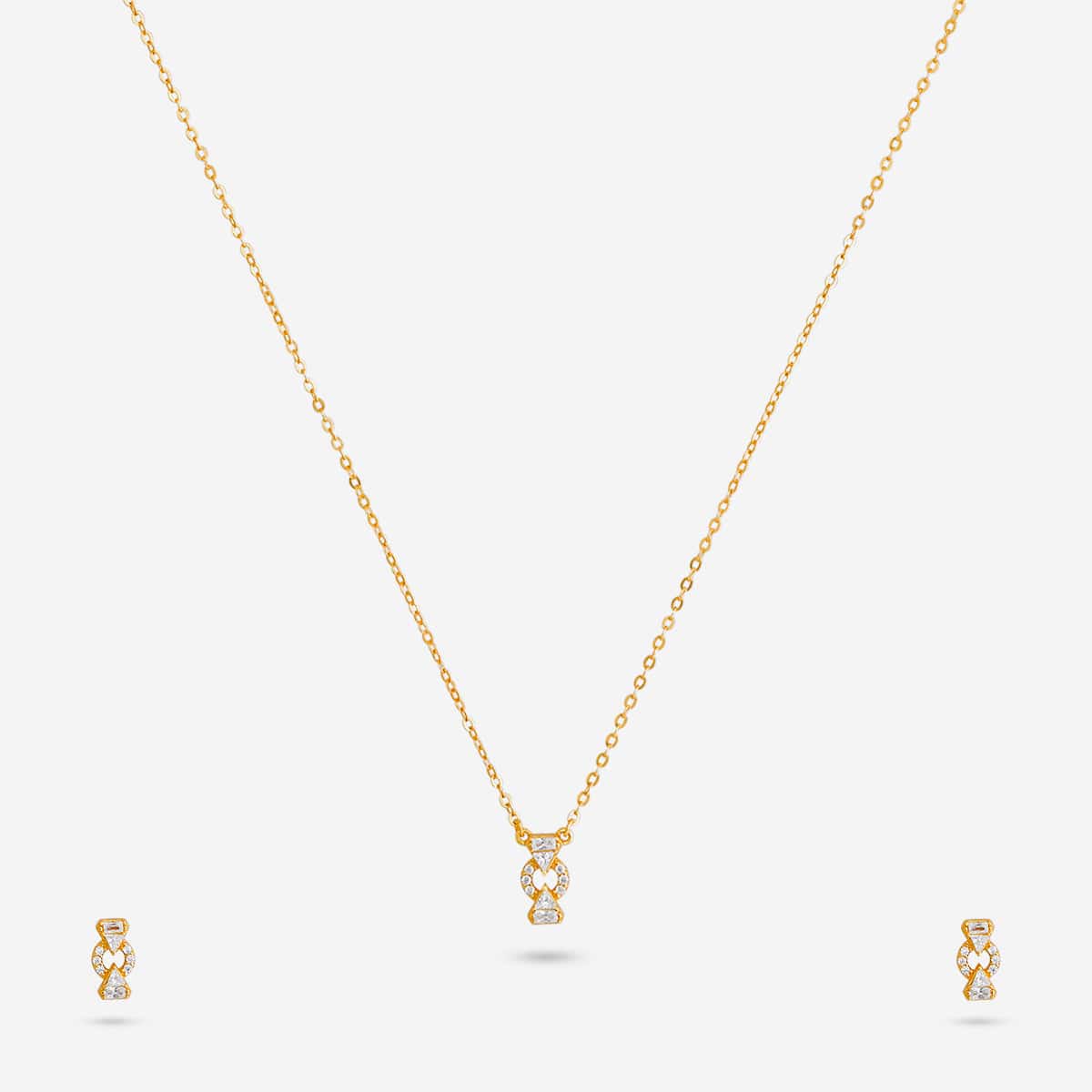 92.5 Silver Necklace 191357