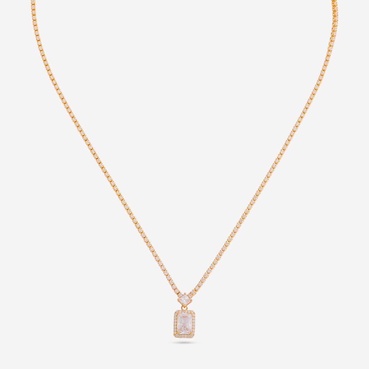 92.5 Silver Necklace 194632