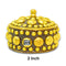 Brass KumKum Box, Sindoor Dani/Dabbi (Diameter 2 Inches)