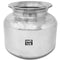 Stainless Steel Pot. Water Pot for Drinking and Storing Water in Kitchen. Glossy Finish, Colour Steel Grey, Pack of 1.