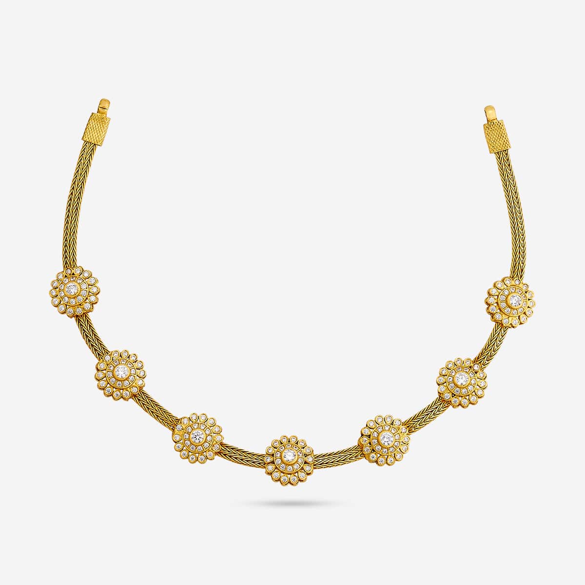 Silver Temple Necklace 190618