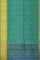 SEA GREEN and MULTI PATOLA SILK Saree with IKAT