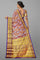 LIGHT PURPLE and ROYAL BLUE BROCADE SILK Saree with KANCHIPURAM