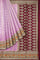 LAVENDER and DARK PURPLE BUTTIS warm silk Saree with BANARASI FANCY