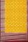 YELLOW and MAROON MOTIFS SILK Saree with FANCY