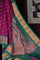 Gadwal Silk Buttis Wine Saree