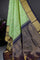 Kancheepuram Silk Checks And Buttis Light Green Saree