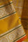 Uppada Tissue Checks And Buttis Gold Saree